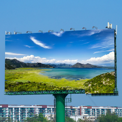 Стена полного цвета P6.67 P8 P10 гигантская видео- для на открытом воздухе рекламы